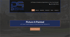 Desktop Screenshot of debellispainting.com